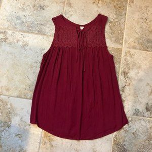 No Boundaries sleeveless top size L